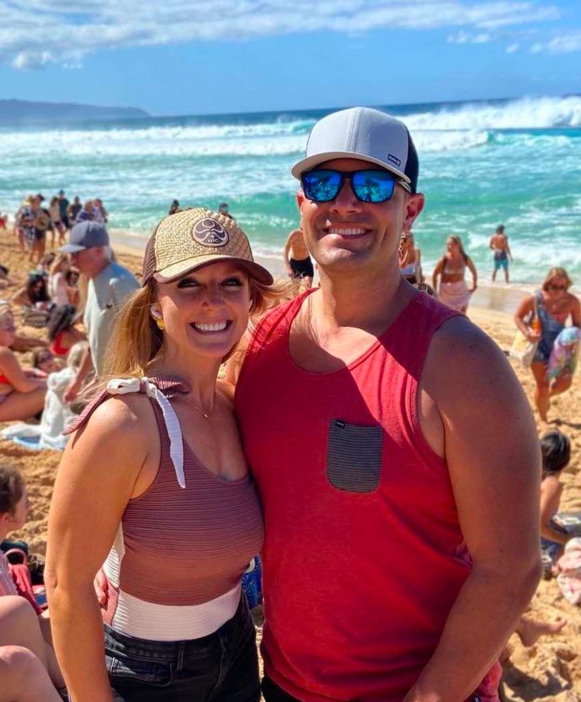 Steve & Sherese Reed on the beach