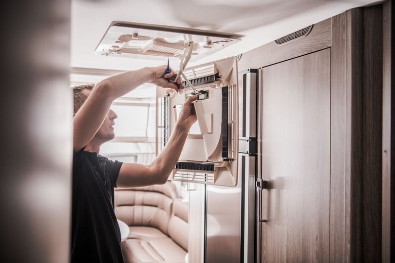 AC repair in an RV