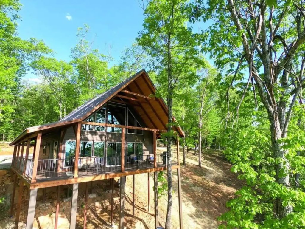 tree house rentals in arkansas