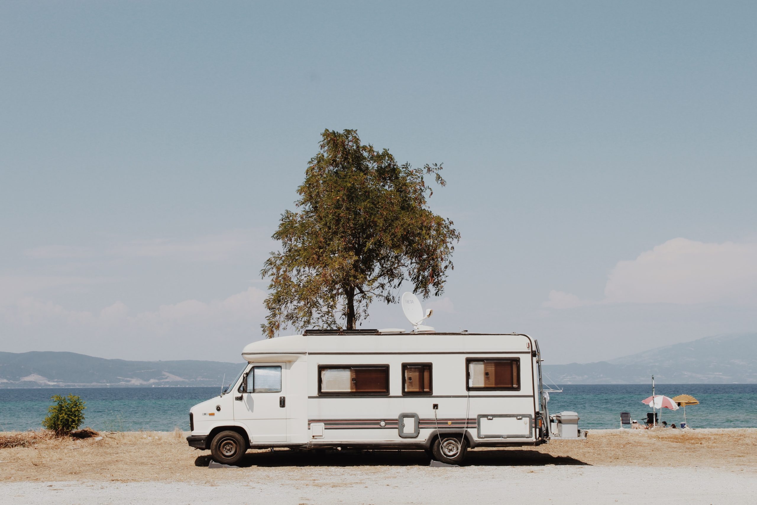 RV by the beach