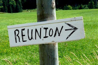 family reunion sign