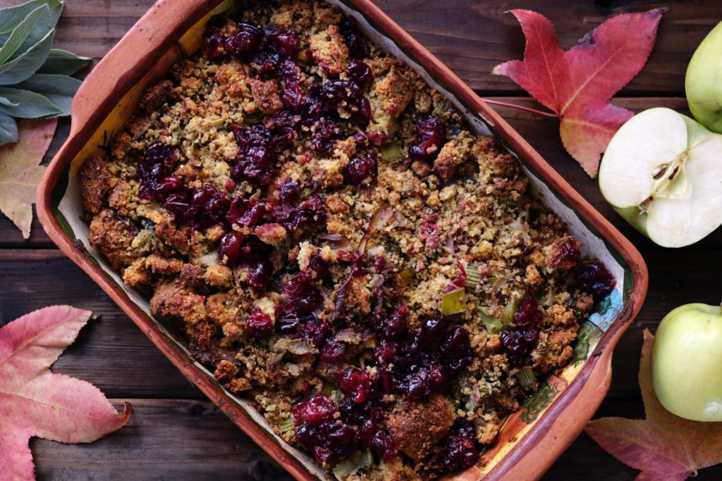 Thanksgiving stuffing meal