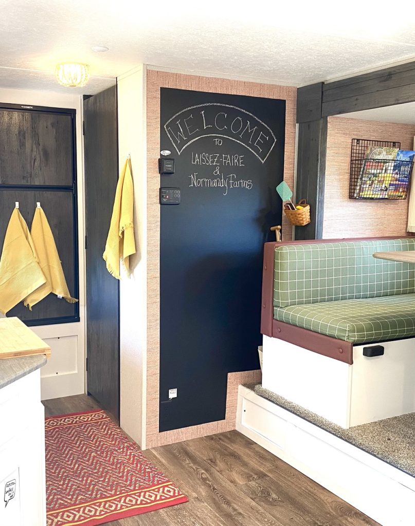 diy chalkboard wall