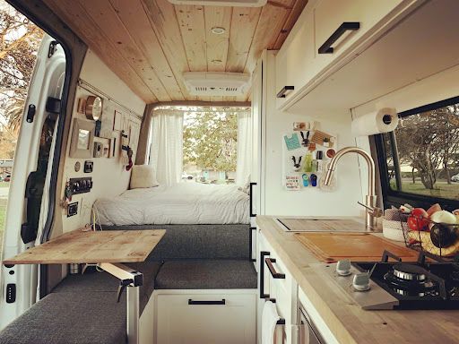 Campervan interior