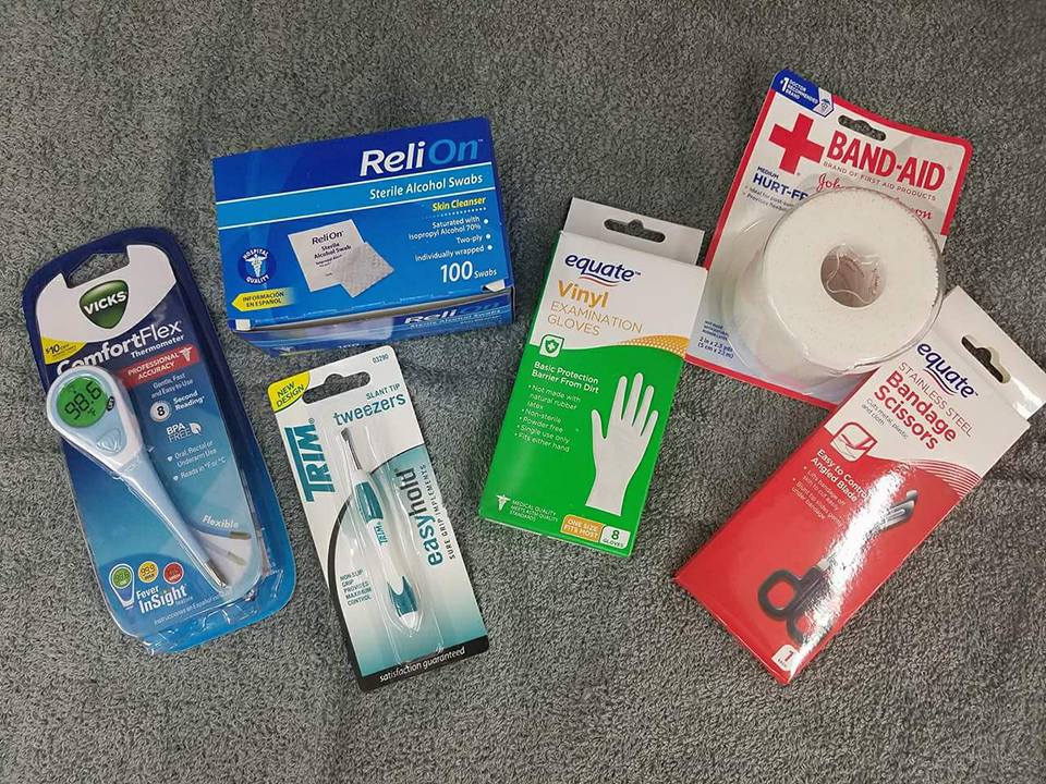 First Aid Kit Tools