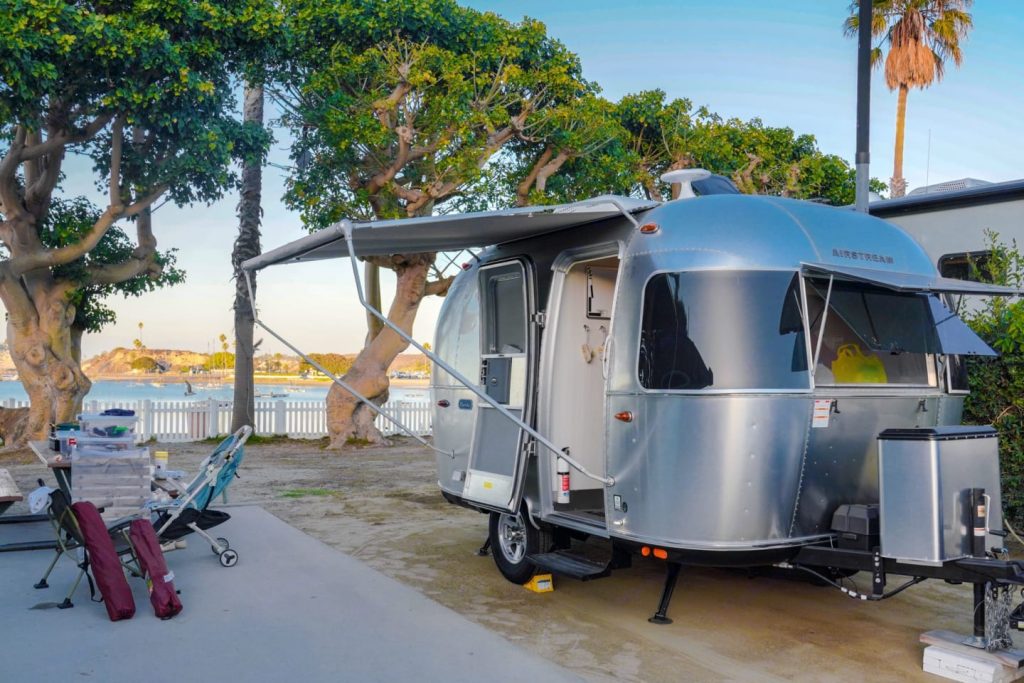 Airstream Bambi is a lightweight travel trailer under 3,000 pounds