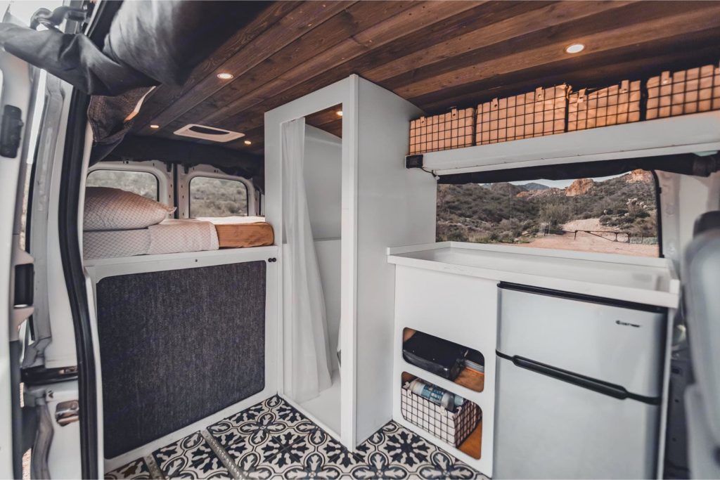 Ford Transit Conversion Van Interior