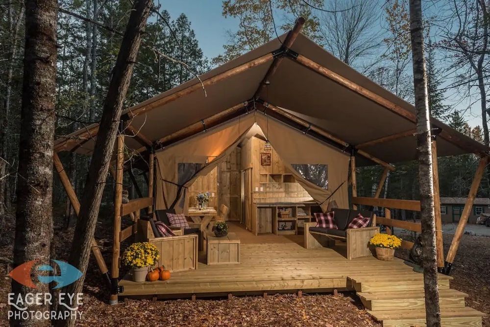 MooseTent, Go Glamping in Bar Harbor