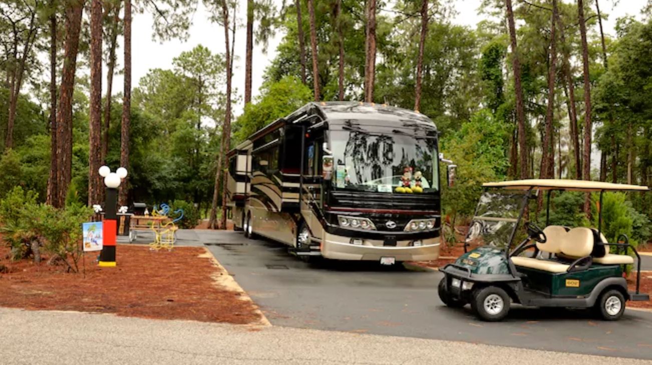 Campsites at Fort Wilderness
