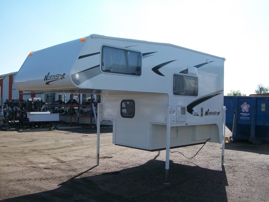 truck bed camper with bathroom