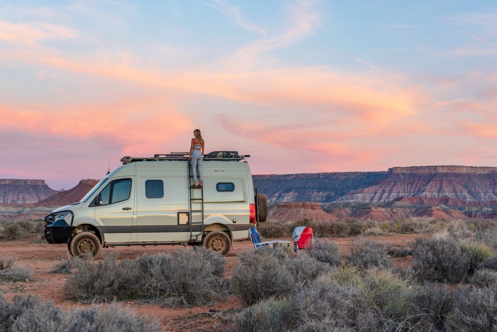 Outdoorsy campervan in Utah