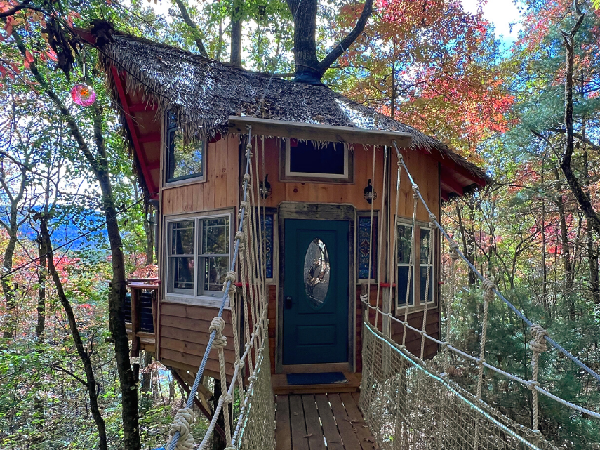 tree house rentals in tennessee