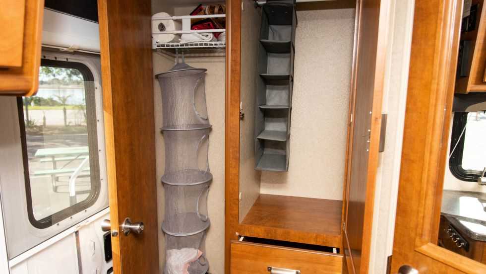 RV storage, travel trailer organization, space saving tips, space saving ideas, travel trailer storage ideas, RV space saving ideas, camper organization