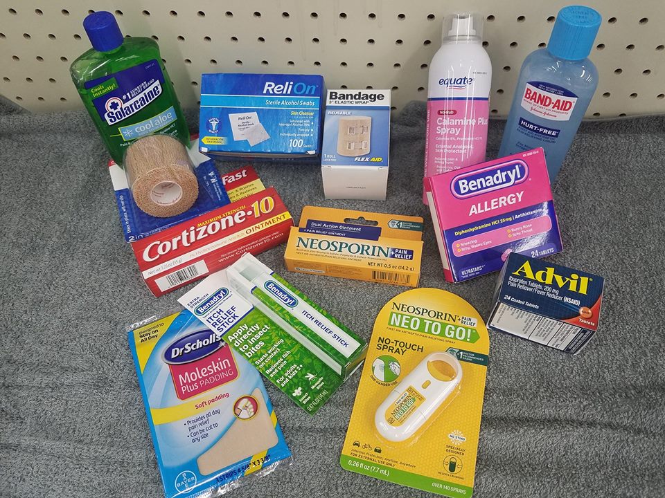 First Aid Kit Supplies