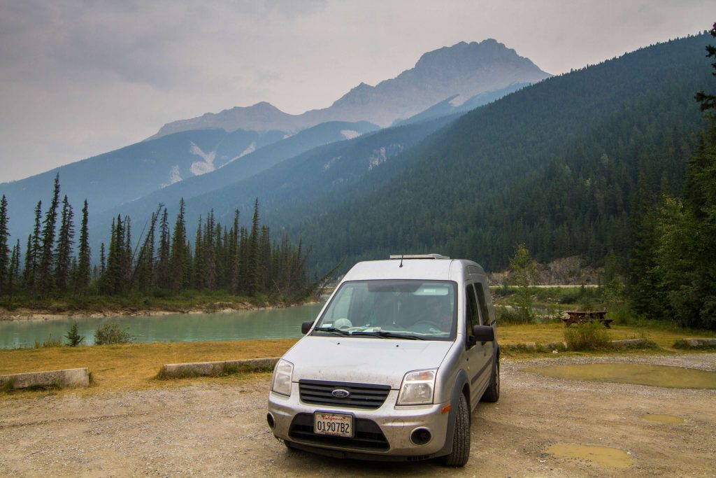 A great picnic spot outside Gnewen, British Columbia.