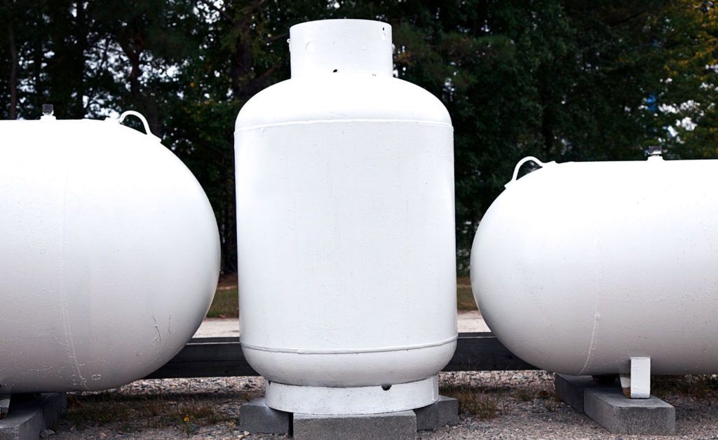 rv propane tank sizes