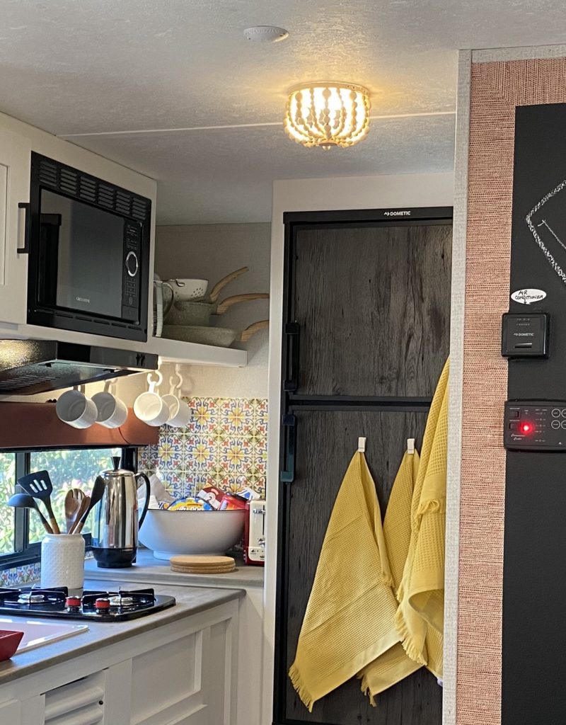 diy rv light fixture