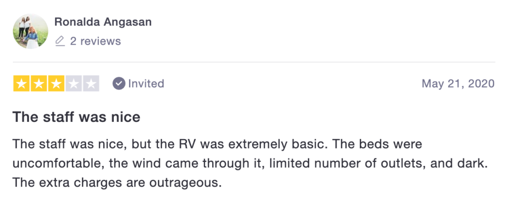 cruise america rv rental