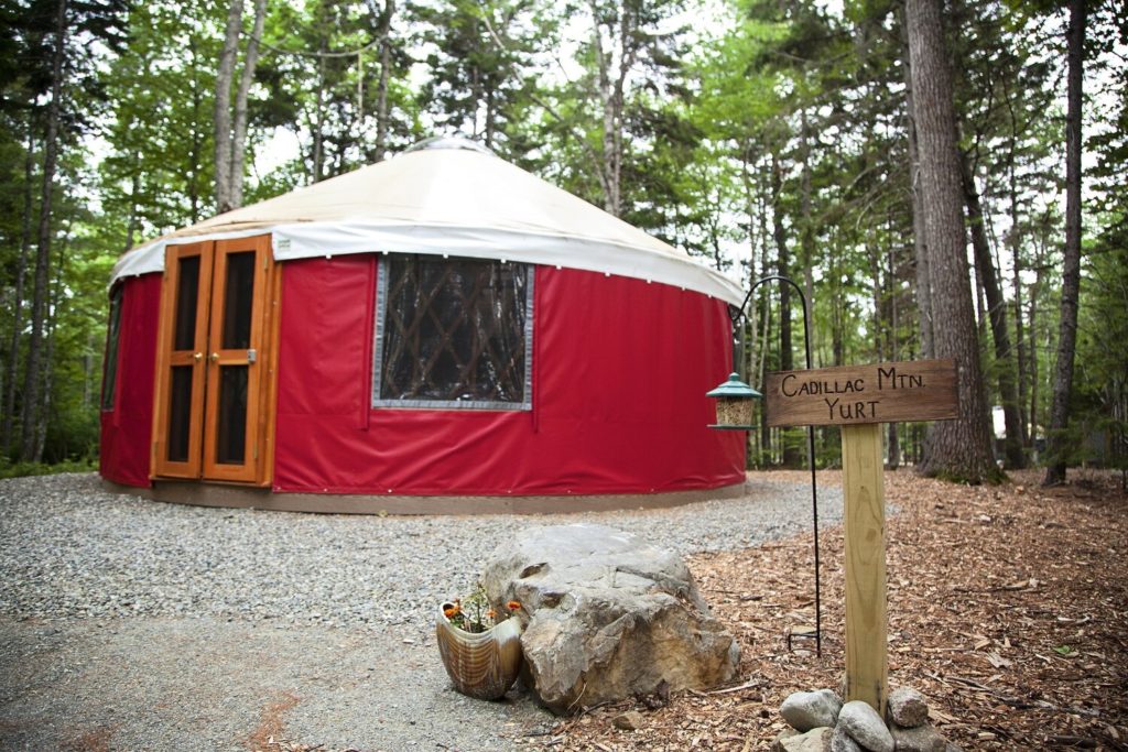 glamping acadia national park