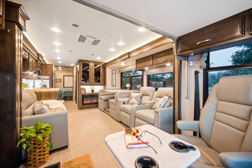 Motorhome interior