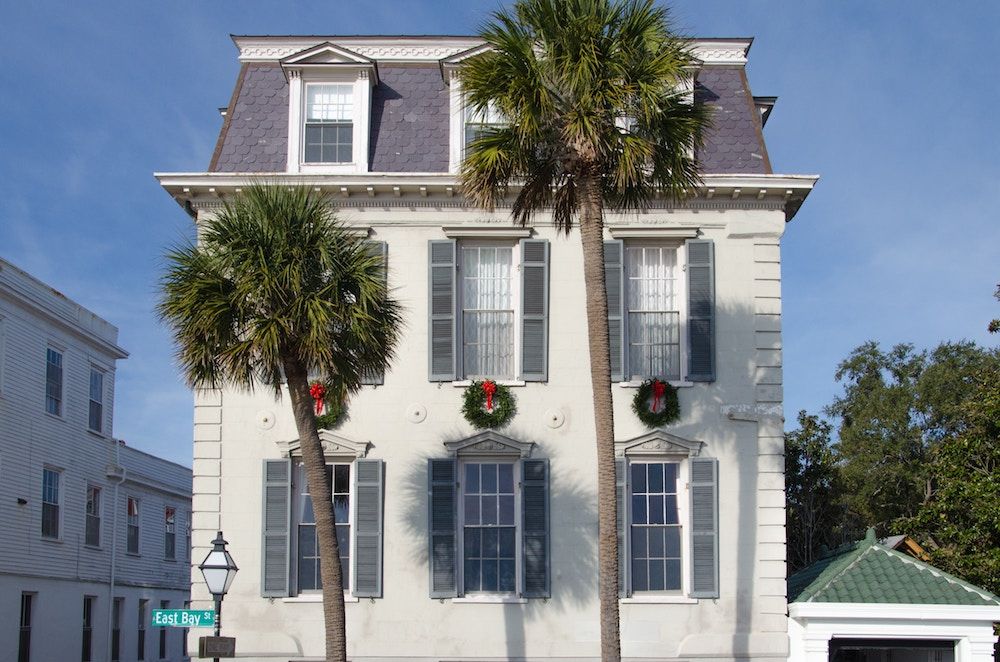 old architecture in charleston, south carolina