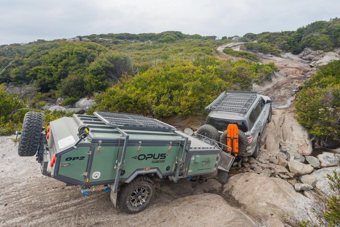 Opus off-road camping trailer
