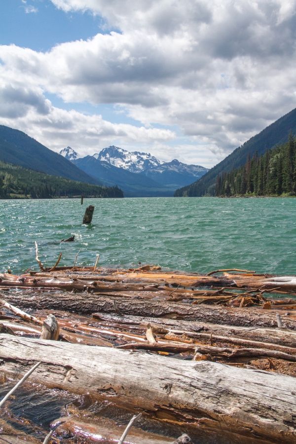 Duffey Lake; a must stop on in British Columbia, Canada