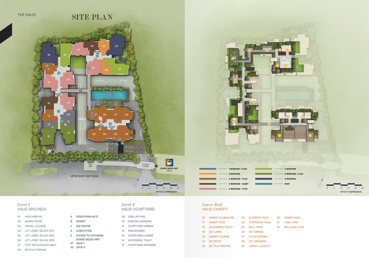 Bagnall Haus site plan