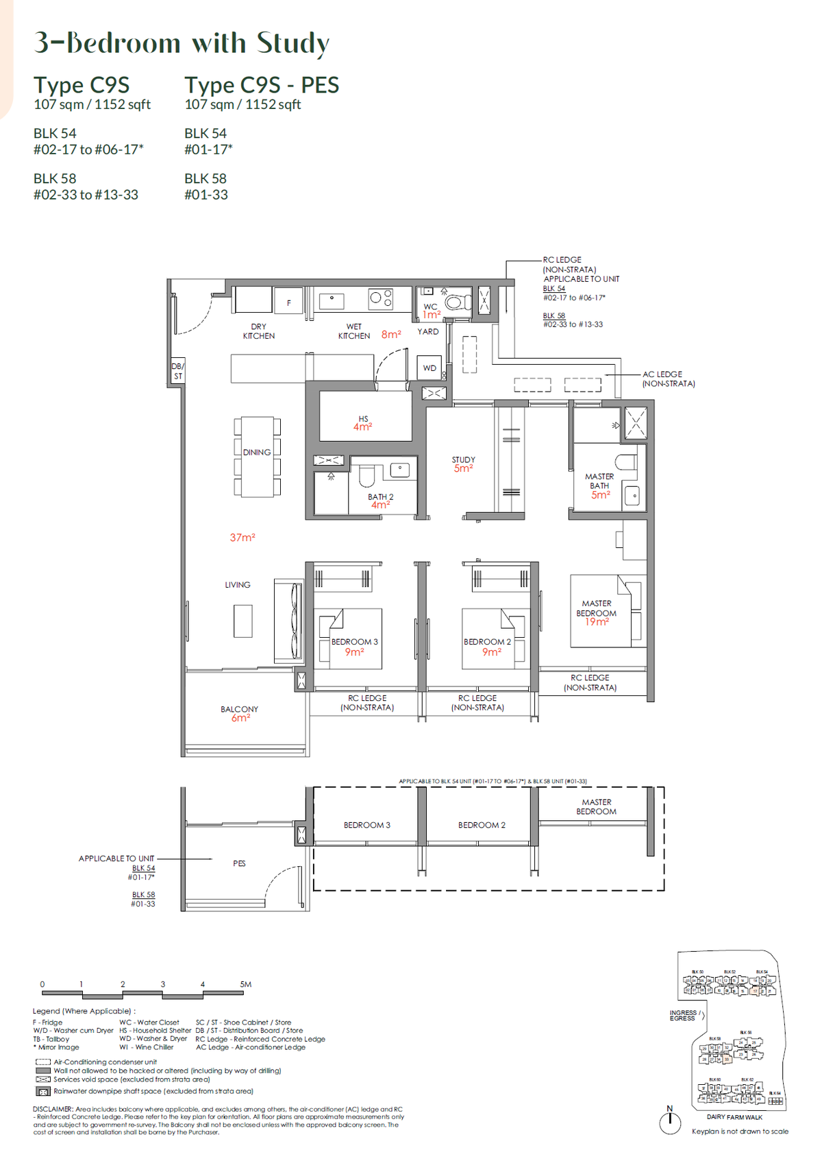 Narra Residences 翠岚轩 C9S floor plan