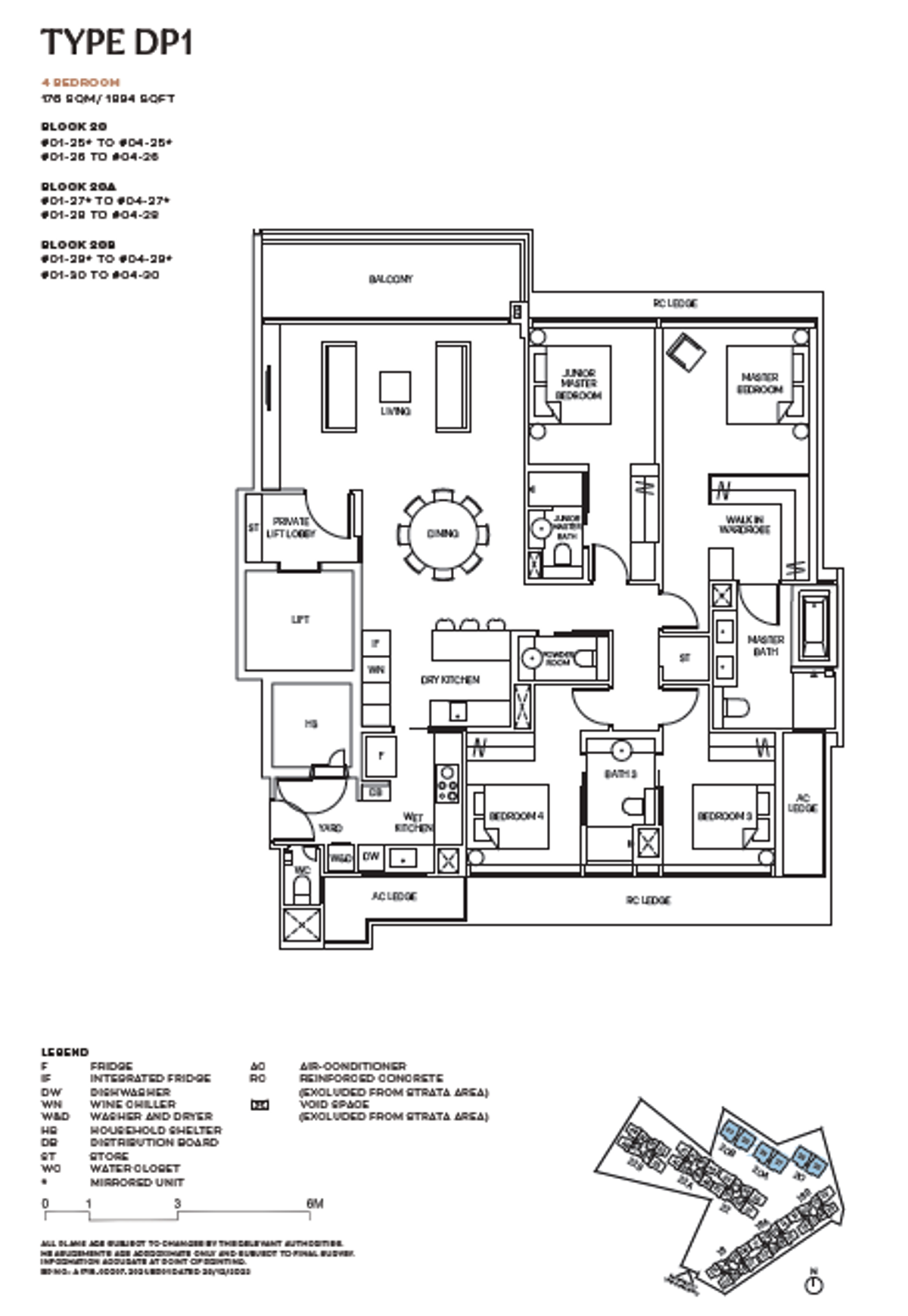 Terra Hill 顶丽峰 DP1 floor plan