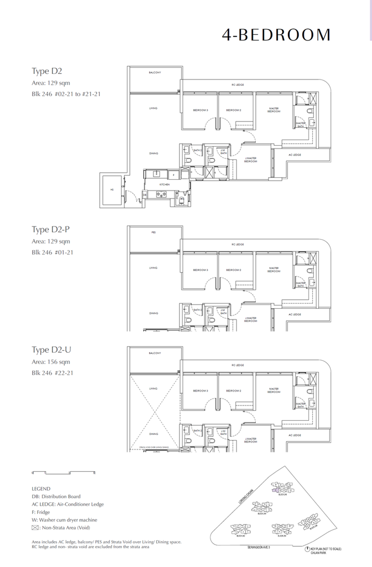 Chuan Park 鑫丰瑞府 D2-P floor plan