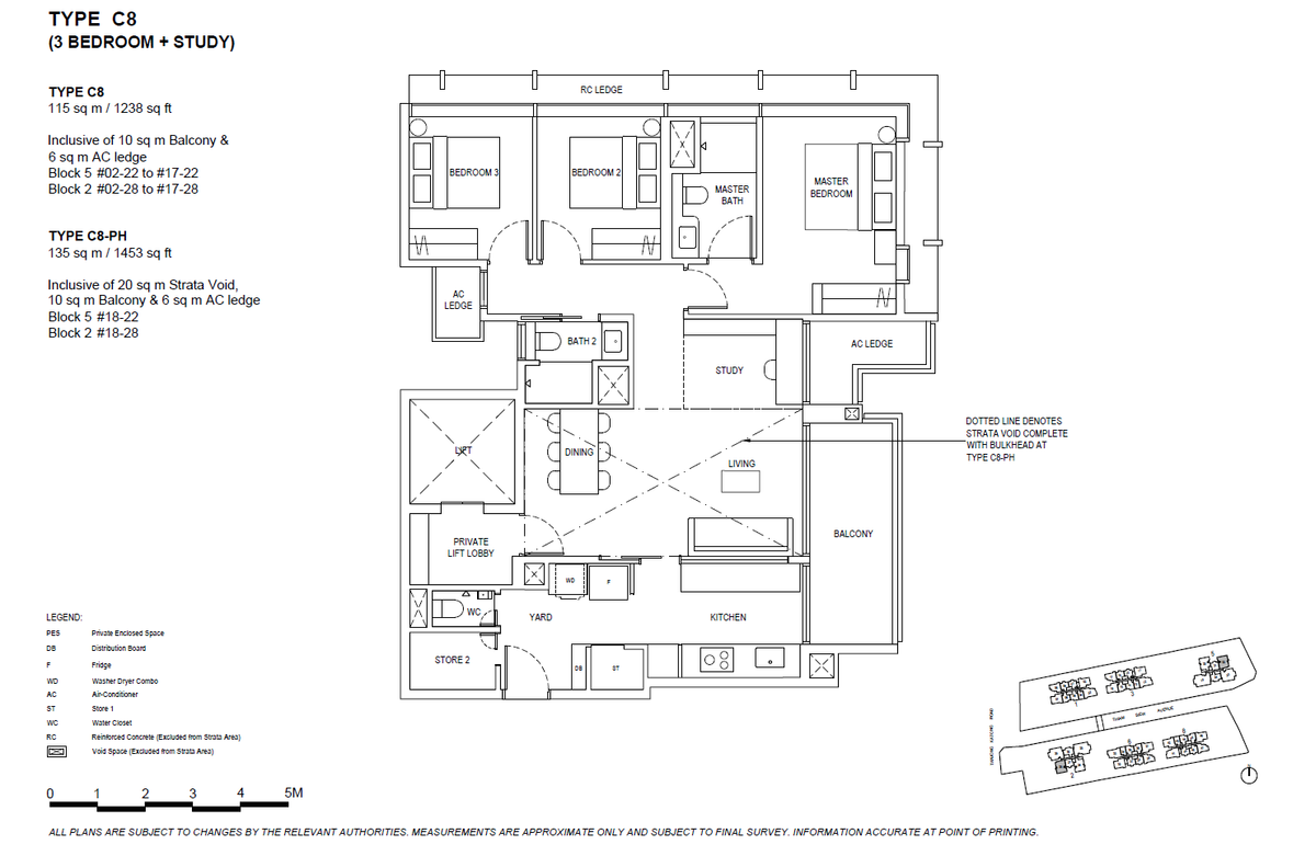 The Continuum 双悦园 C8 floor plan