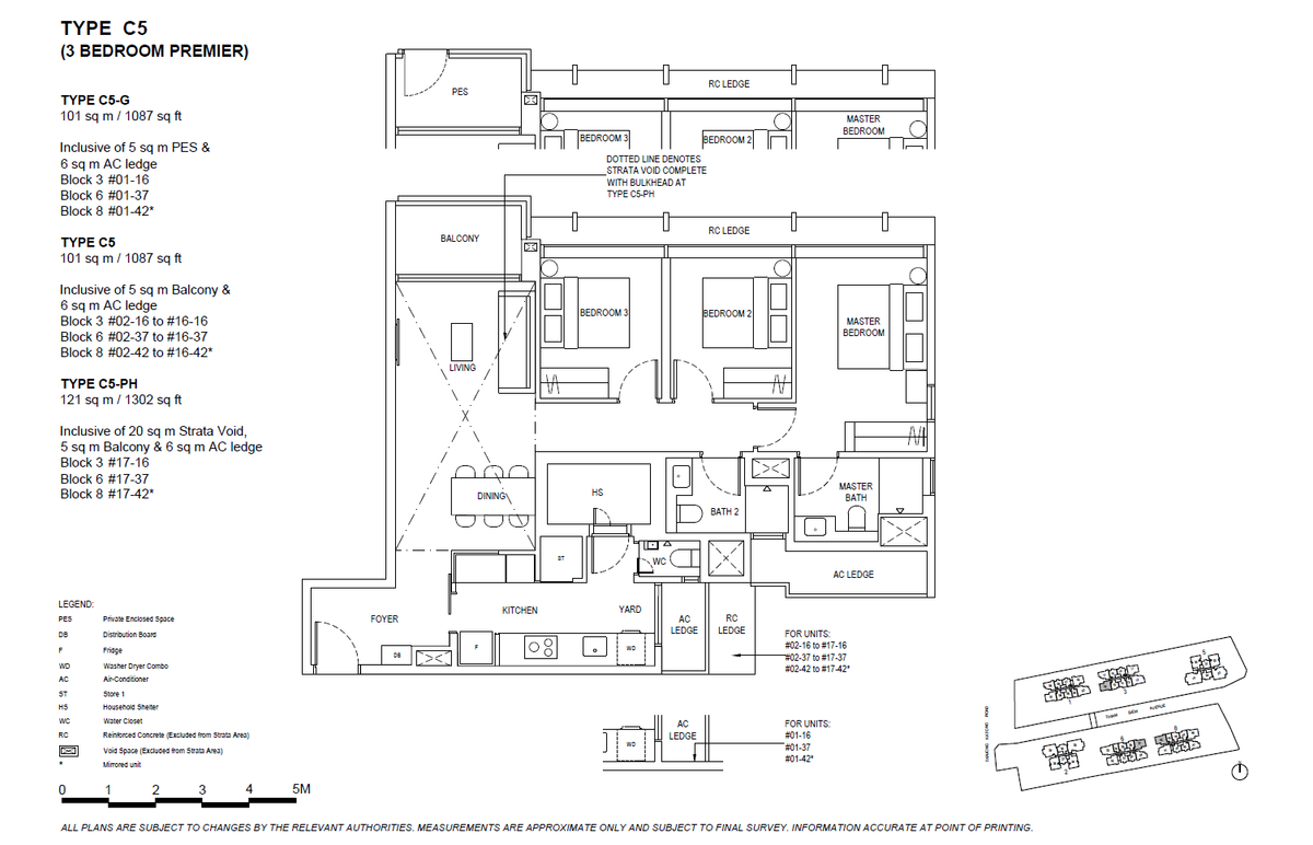 The Continuum 双悦园 C5-G floor plan