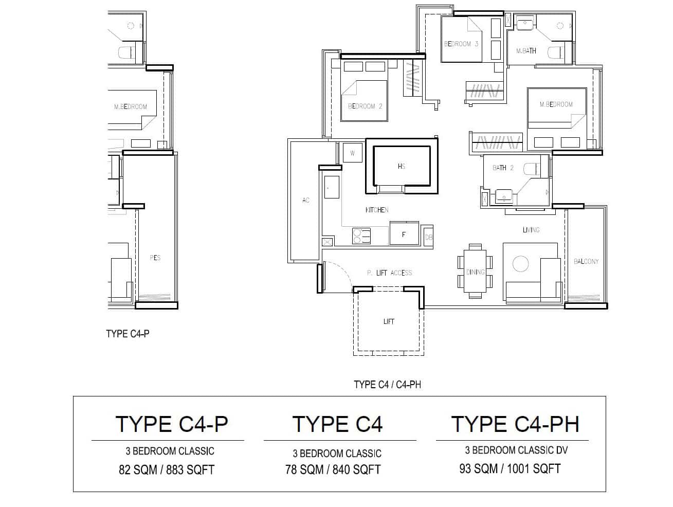 3 BEDROOM CLASSIC TYPE C4