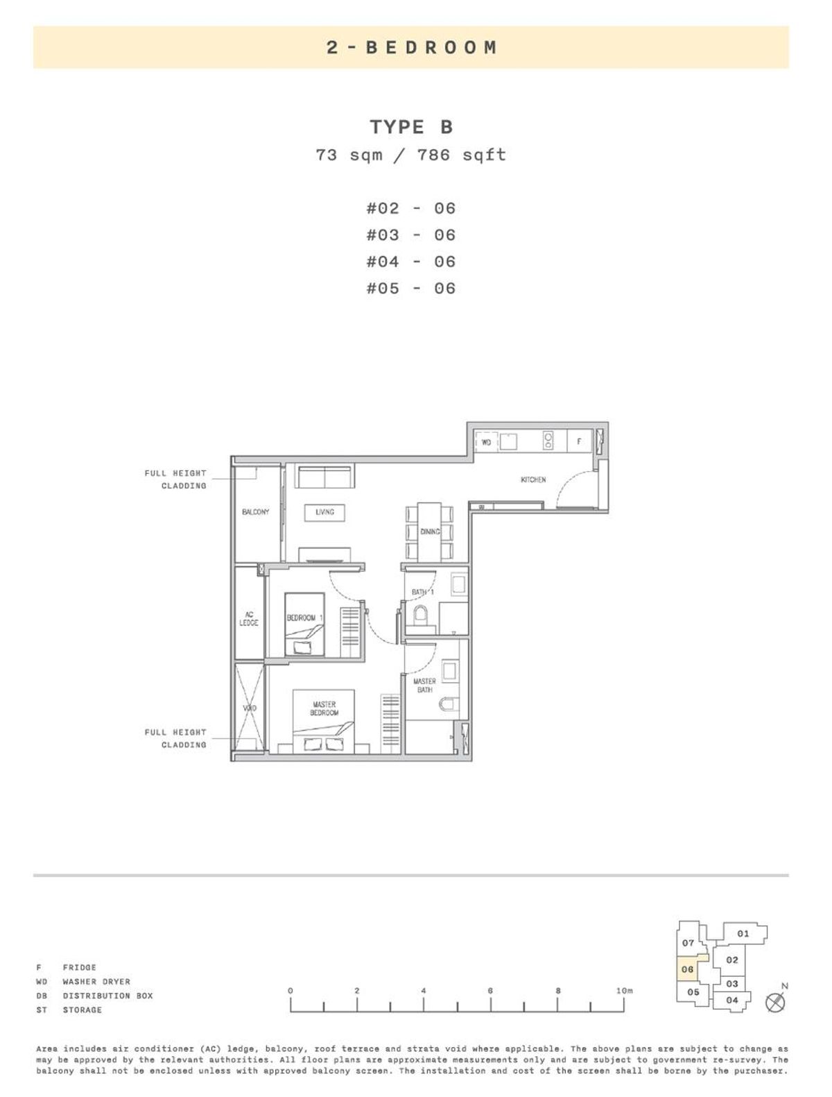 Claydence B floor plan