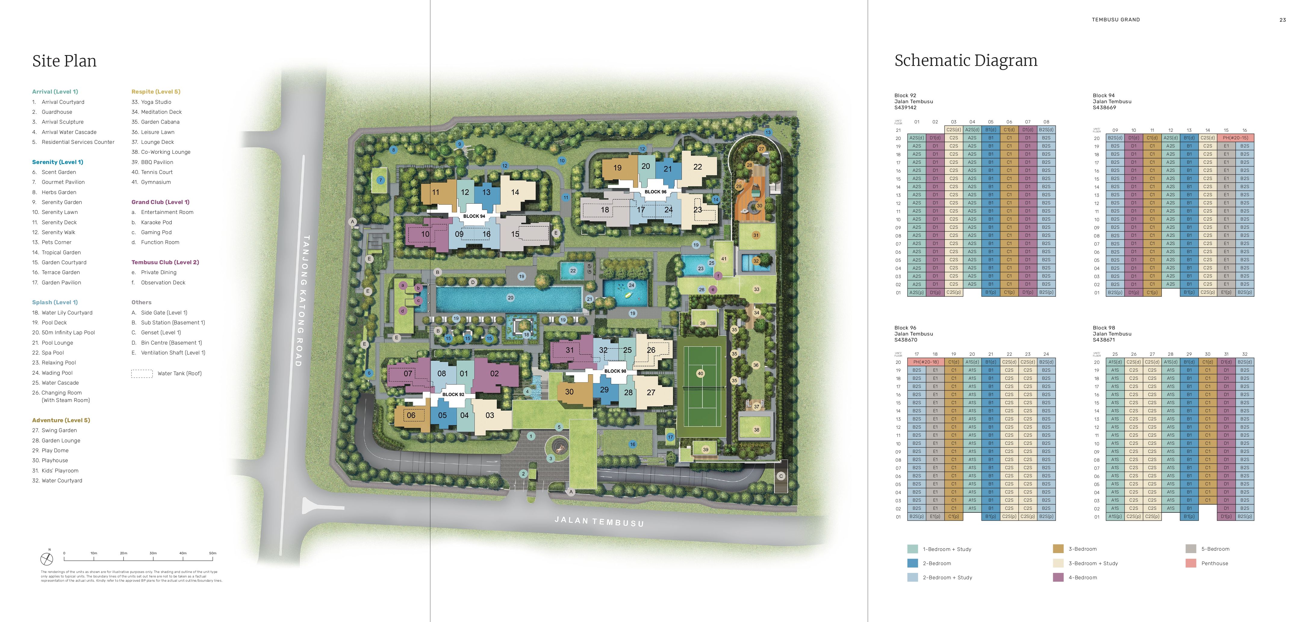 Tembusu Grand Siteplan