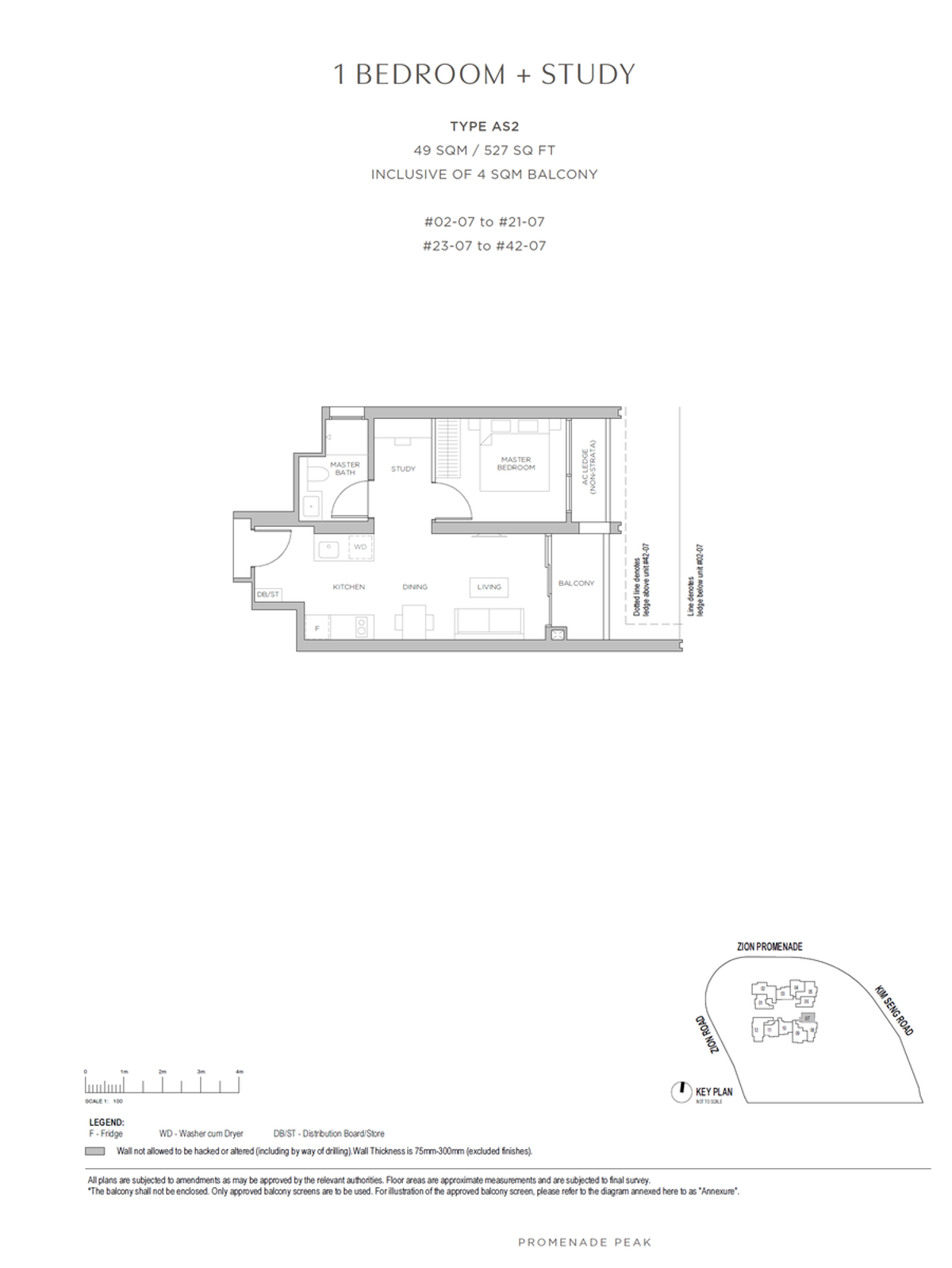 Promenade Peak AS2 floor plan