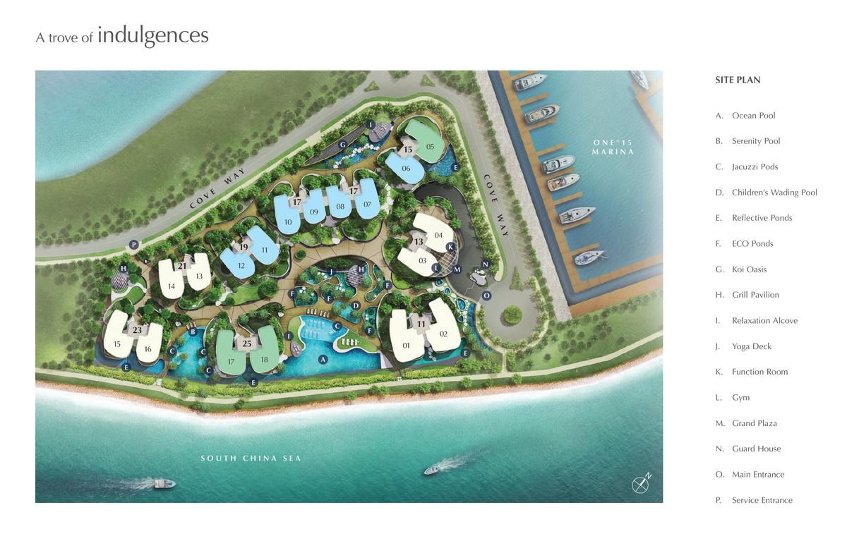 Cape Royale 御丰轩 site plan
