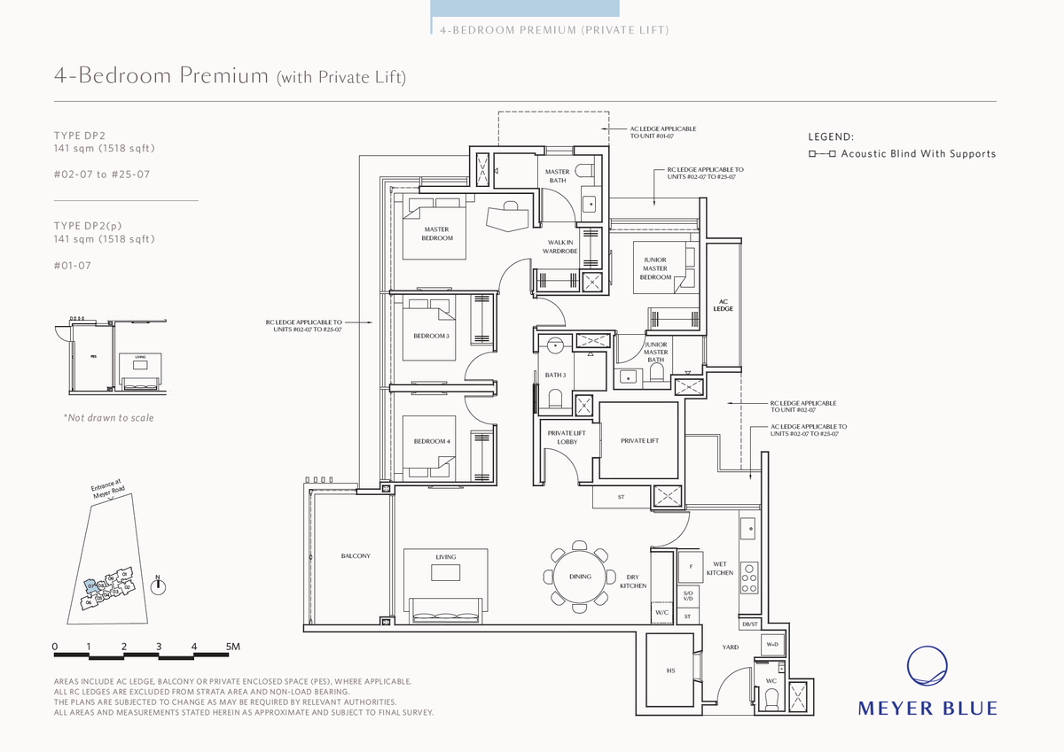 Meyer Blue DP2 floor plan