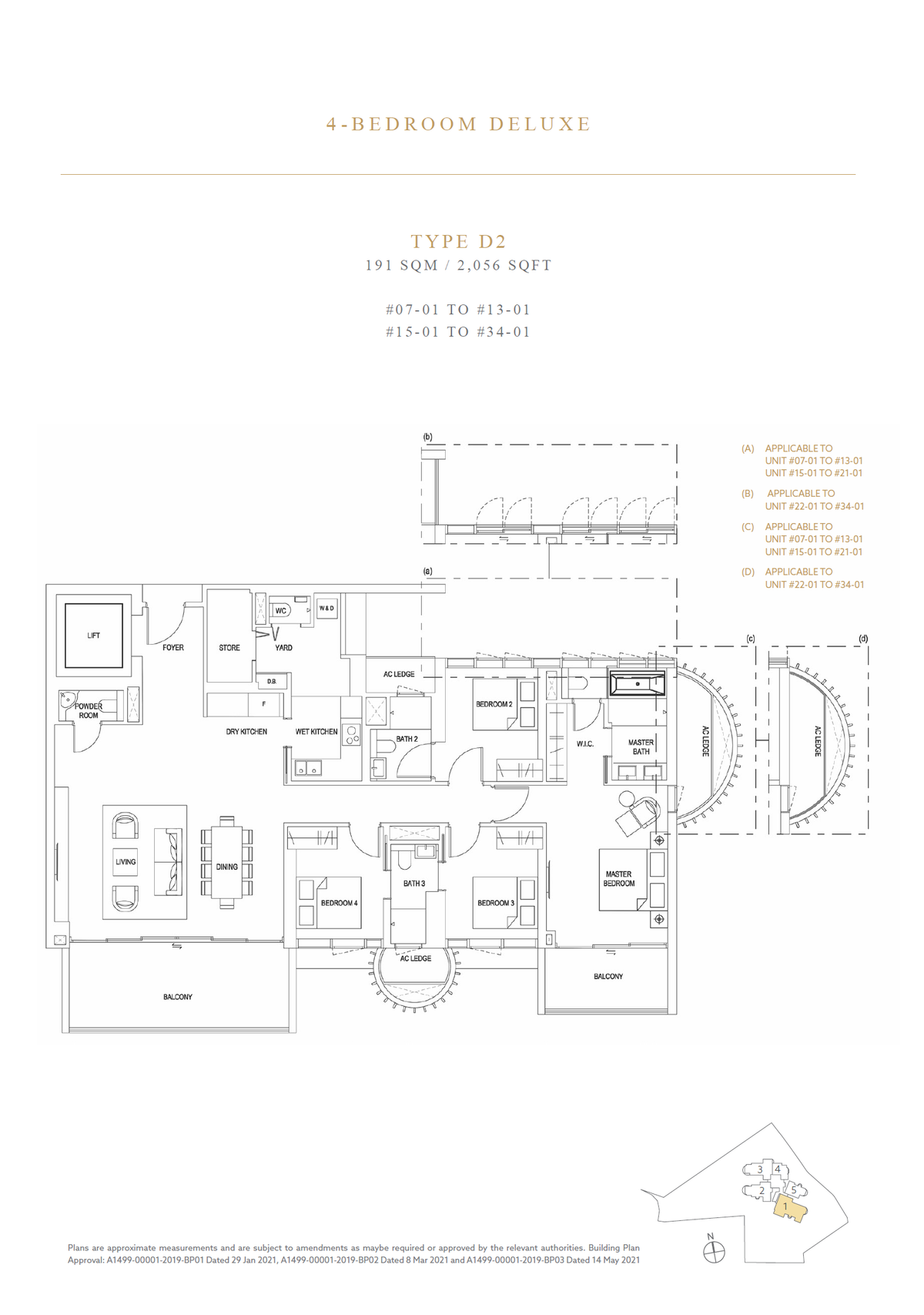 Klimt Cairnhill D2 floor plan