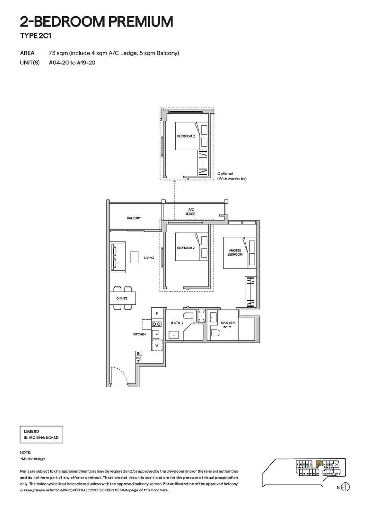 TMW Maxwell 2C1 floor plan