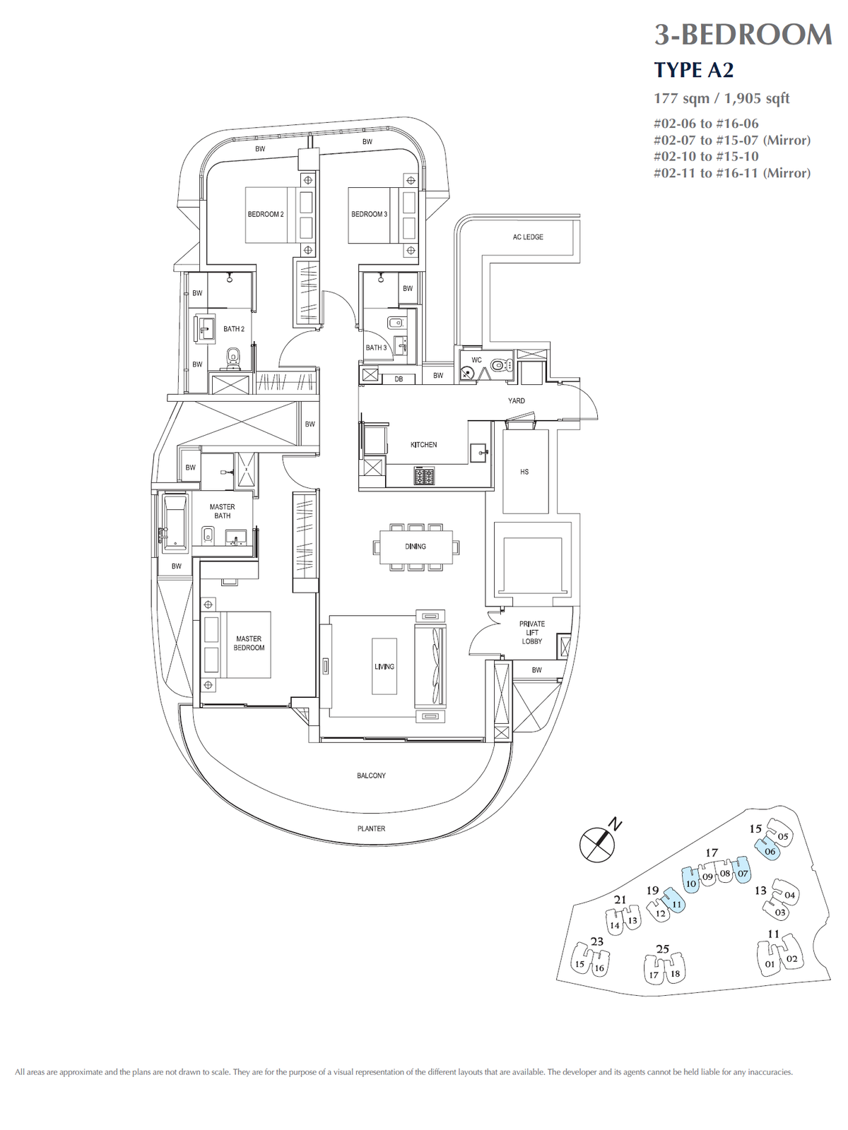 Cape Royale 御丰轩 A2 floor plan