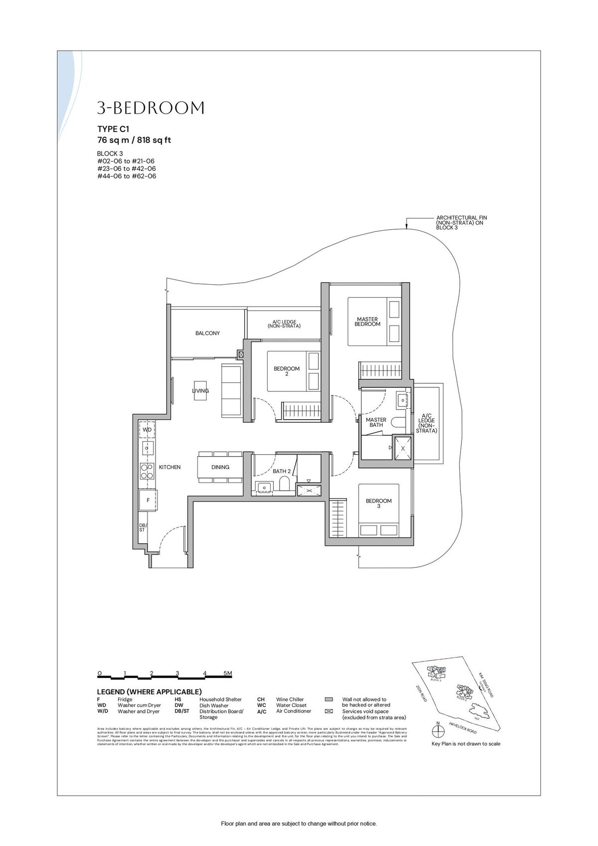 Zyon Grand C1 floor plan