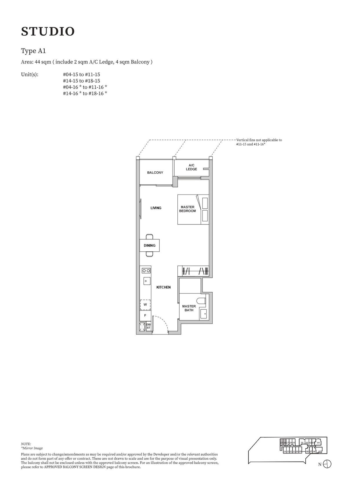TMW Maxwell A1 floor plan