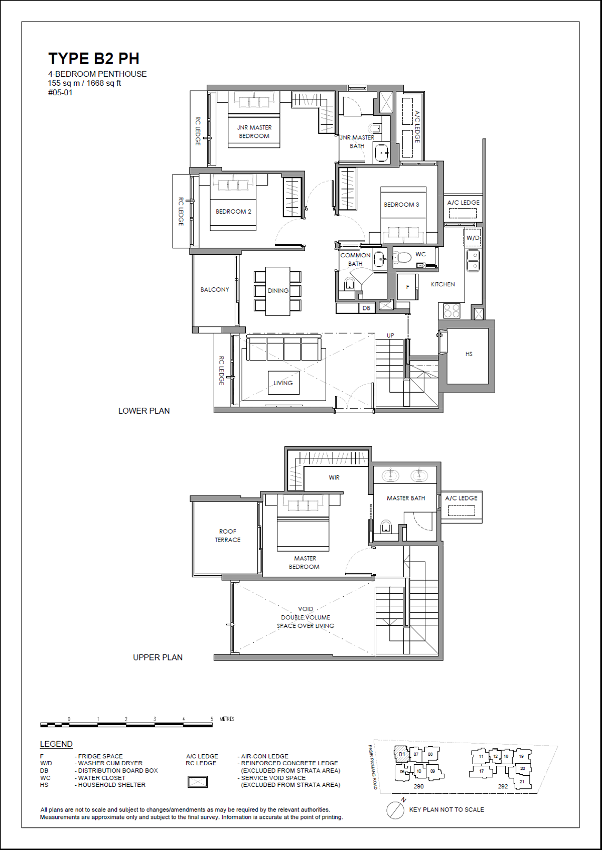 The Hillshore 锦绣山庄 B2 PH floor plan