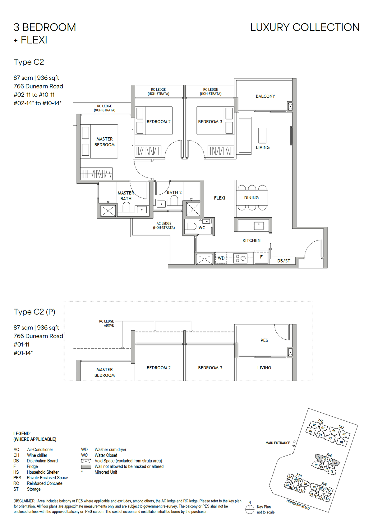 Dunearn House C2 floor plan