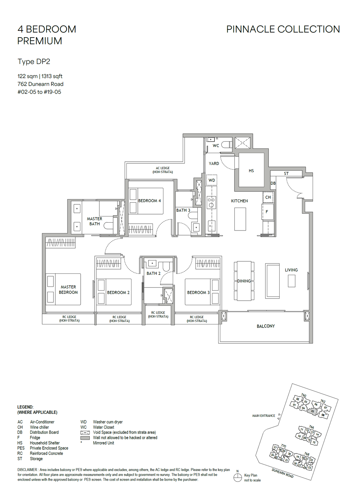 Dunearn House DP2 floor plan