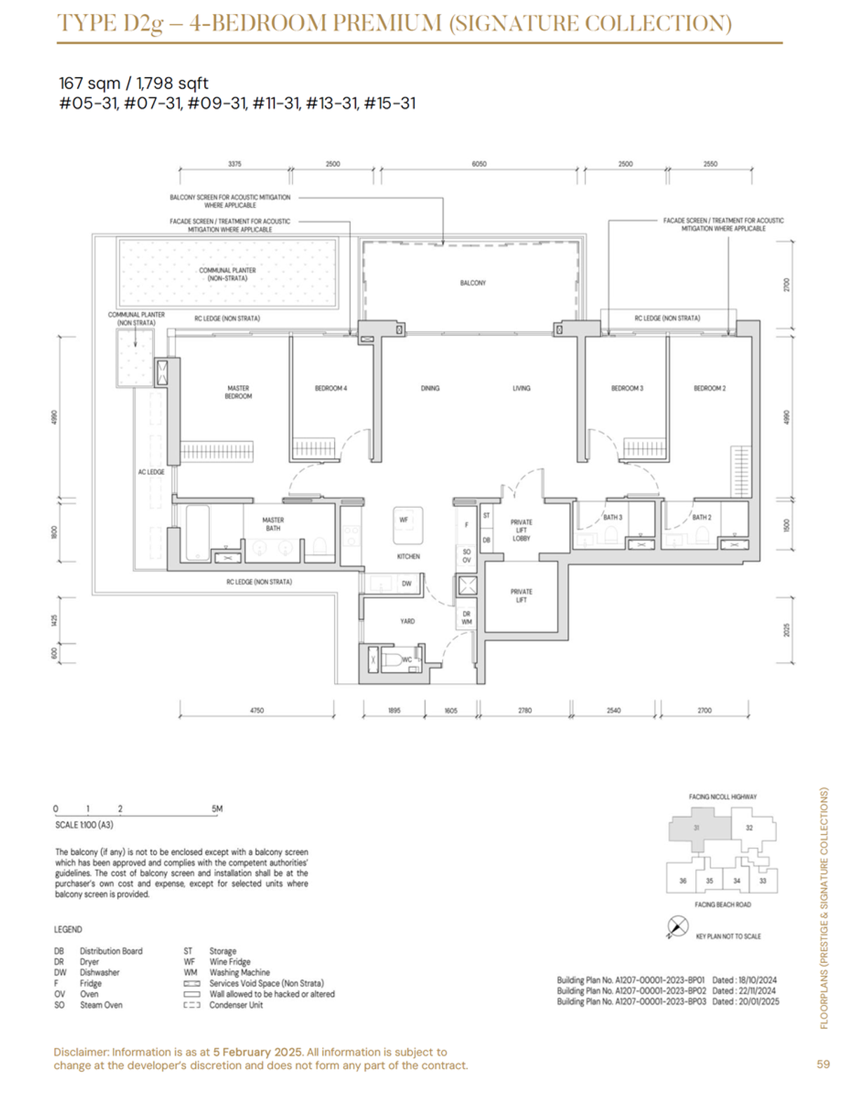 Aurea D2g floor plan