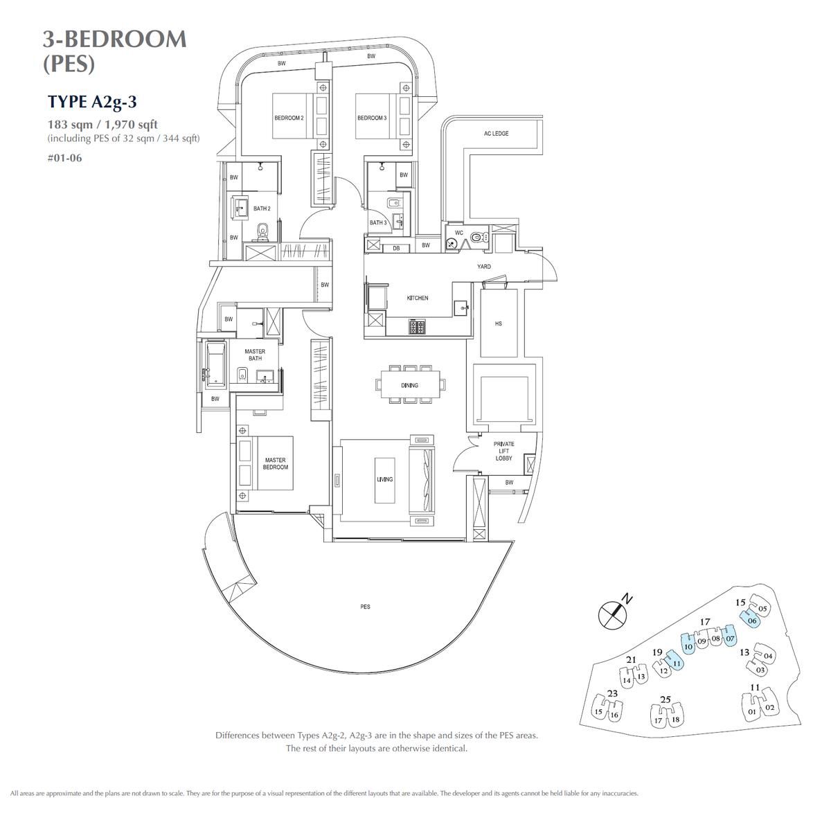 Cape Royale 御丰轩 A2g-3 floor plan