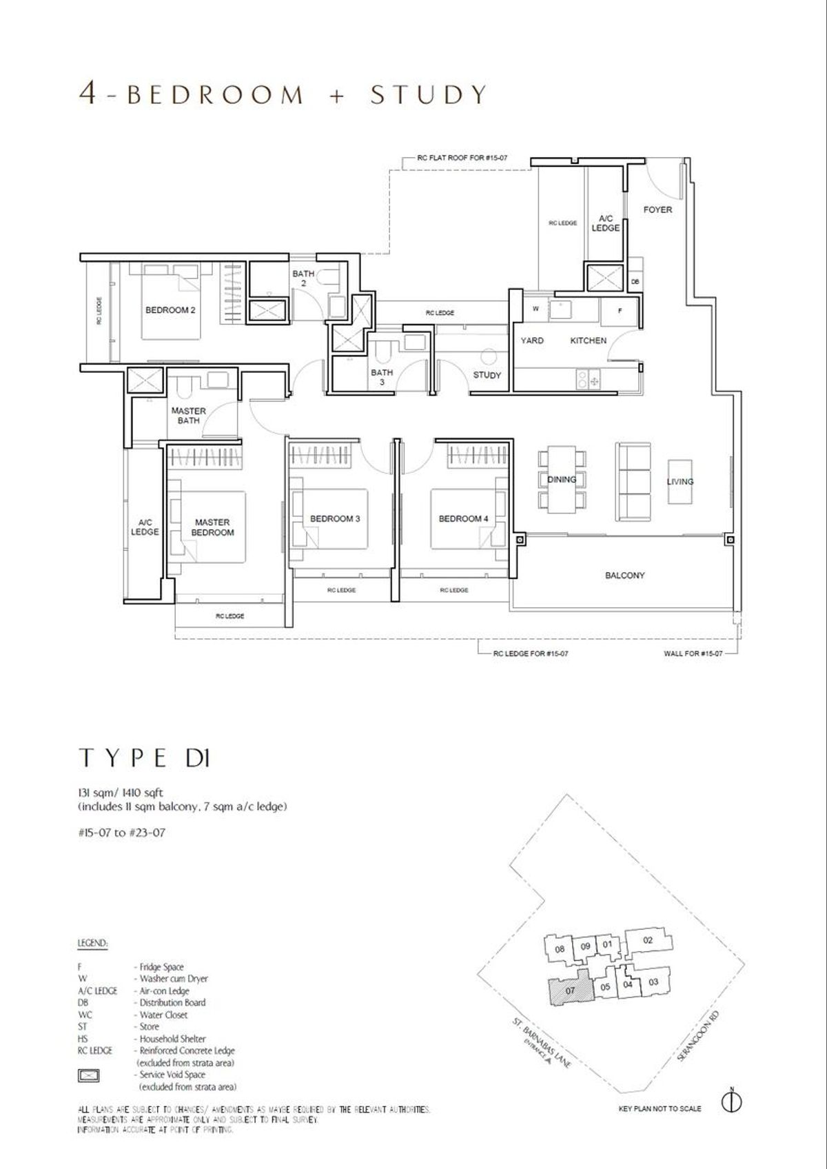The Arcady at Boon Keng D1 floor plan